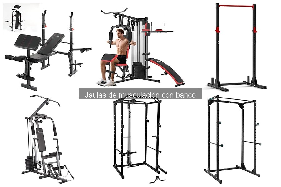 Ejercicios Efectivos con Jaulas de Musculación y Banco
