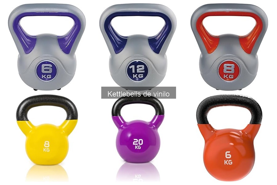 Ejercicios Efectivos con Kettlebells de Vinilo para Todos