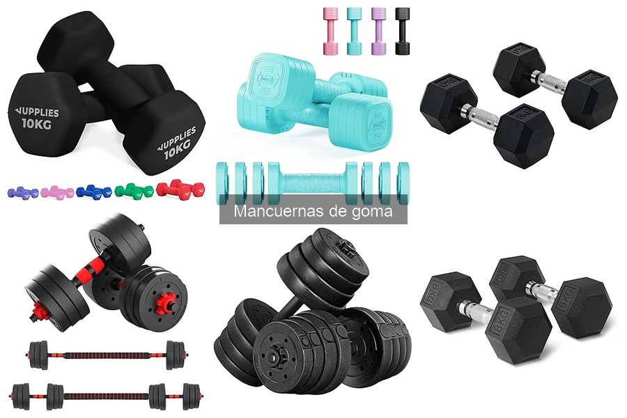 Ejercicios Efectivos con Mancuernas de Goma para Entrenar