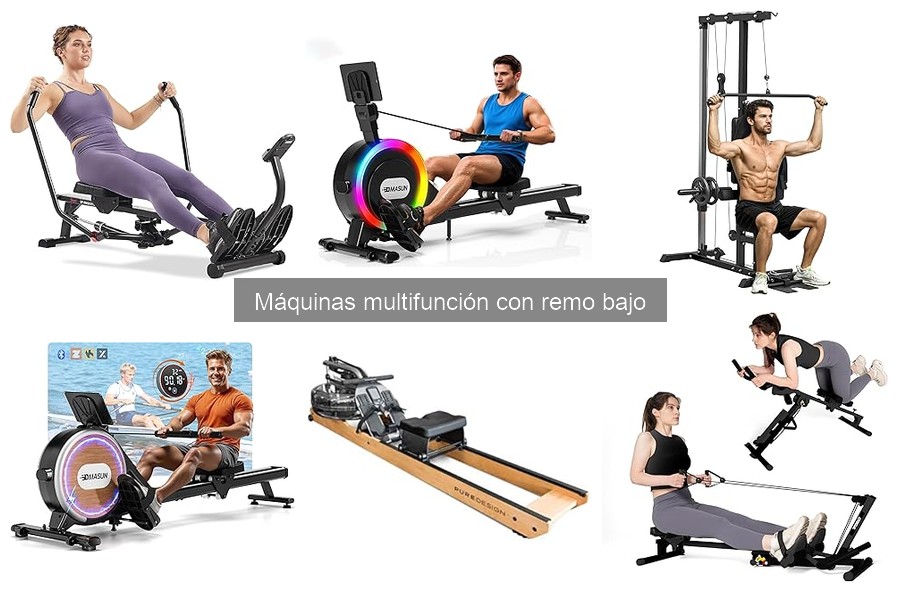 Ejercicios Efectivos con Remo en Máquinas Multifunción