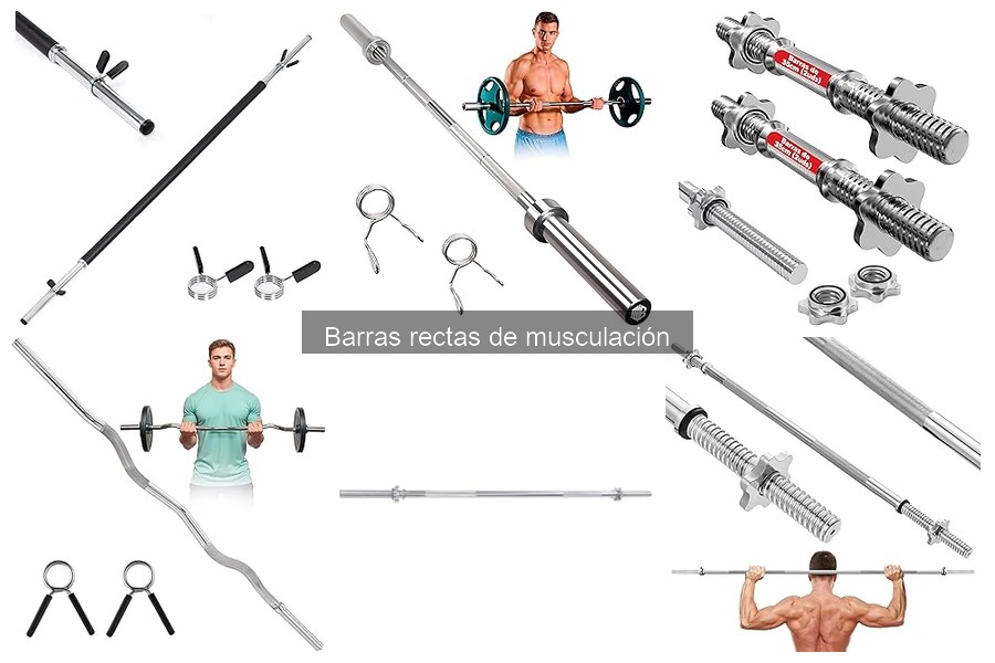 Encuentra las mejores ofertas en barras rectas de musculación