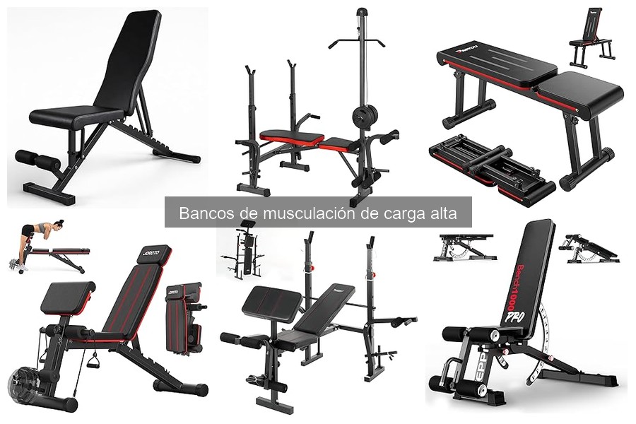 Errores comunes al usar bancos de musculación de carga alta