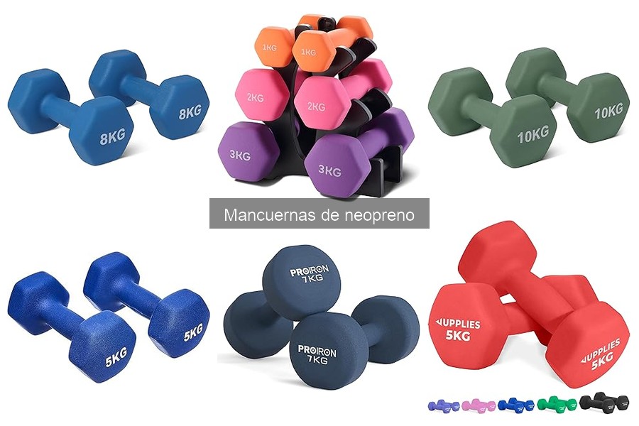 Errores comunes con mancuernas de neopreno y soluciones