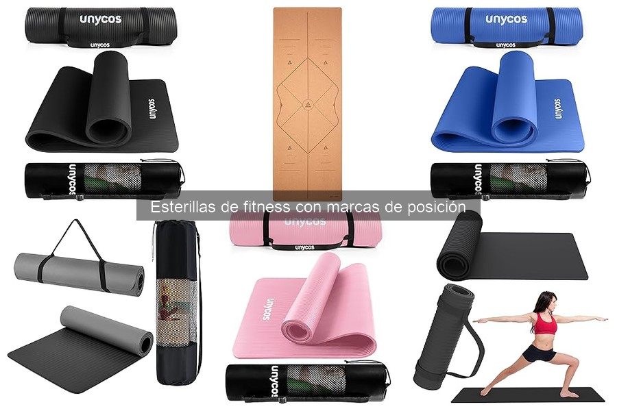Esterillas de fitness con marcas de posición: ¿Qué son?