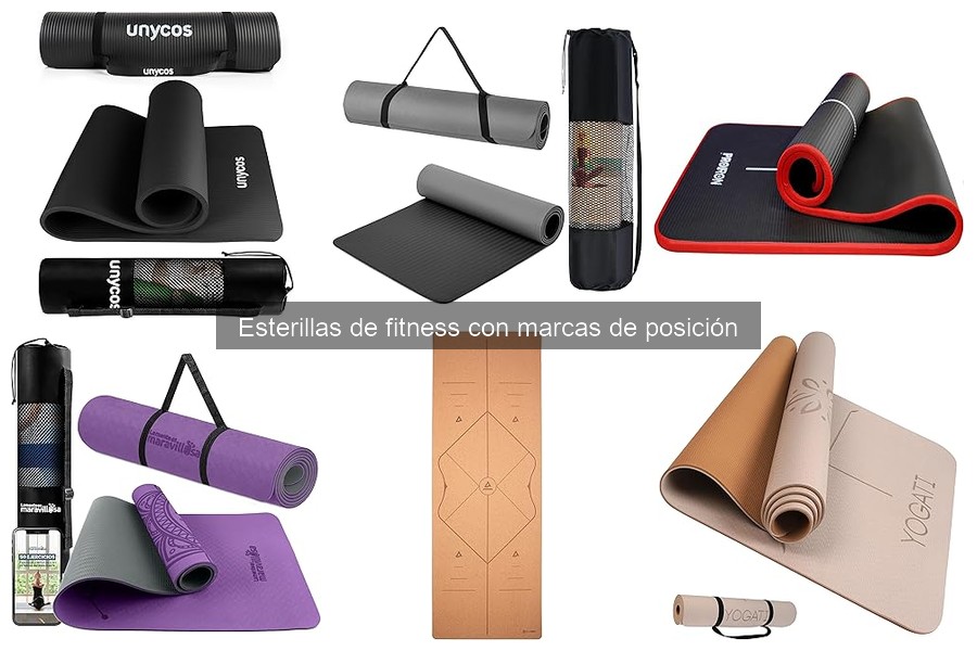 Esterillas de fitness con marcas de posición vs. estándar: ¿cuál elegir?