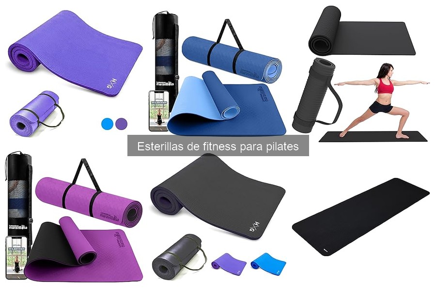 Esterillas de Fitness para Pilates: Portabilidad y Comodidad