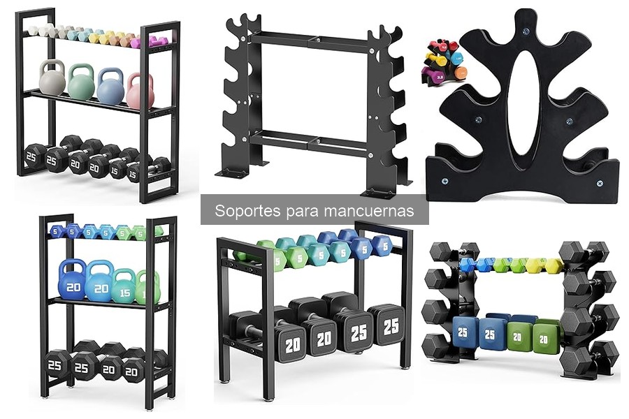 Guía de compra de soportes para mancuernas en casa