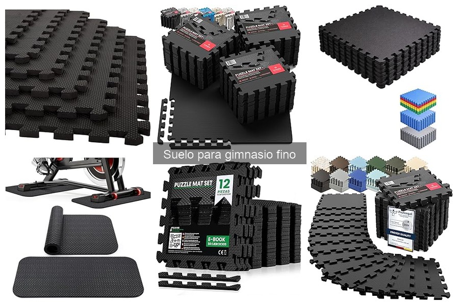 Guía de compra de suelo para gimnasio fino: aspectos clave