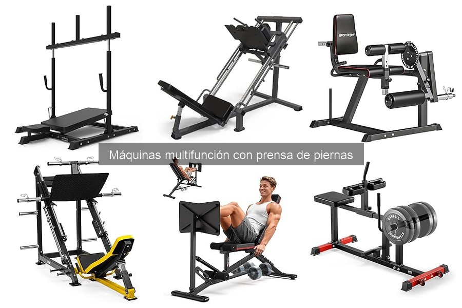 Guía de compra: Máquinas multifuncionales con prensa de piernas