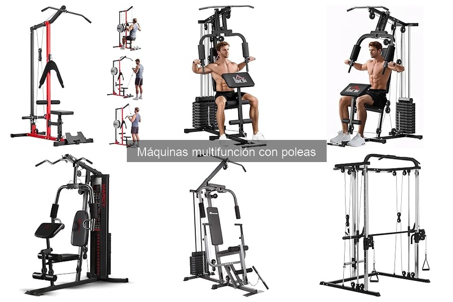 Guía de compra: Mejores máquinas multifunción con poleas