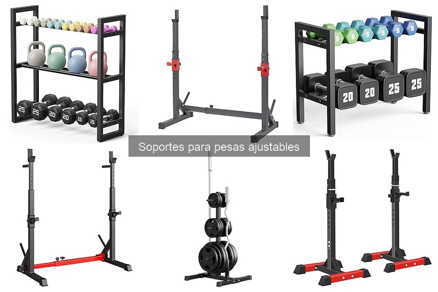 Guía de compra: Soportes para pesas ajustables