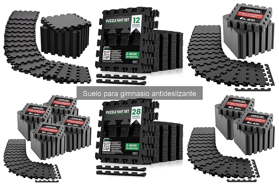 Guía de instalación de suelo antideslizante para gimnasio en casa