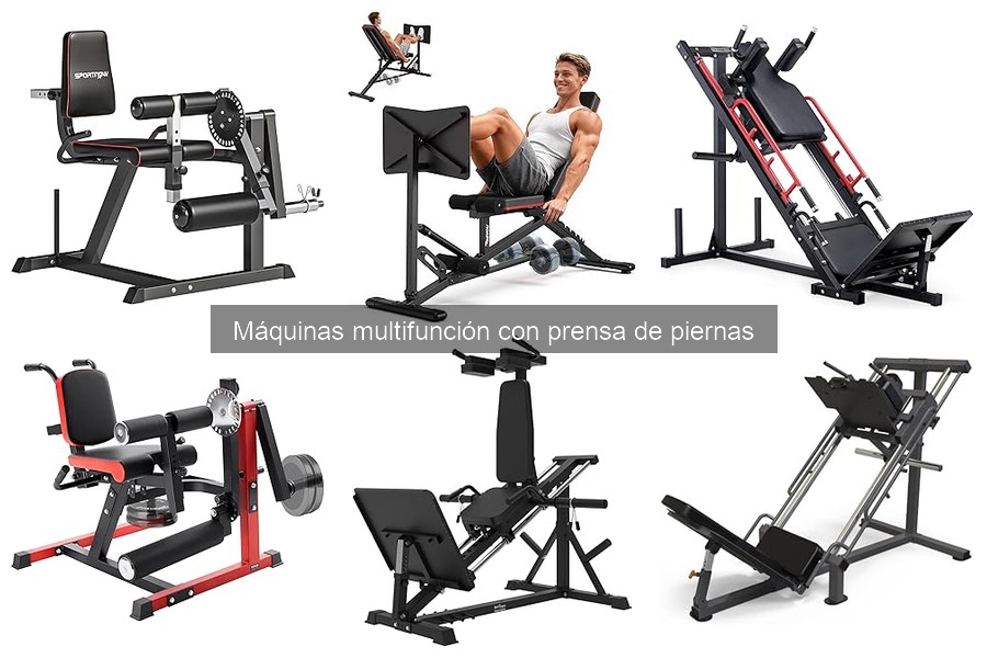 Guía de Instalación para Máquina Multifuncional con Prensa de Piernas