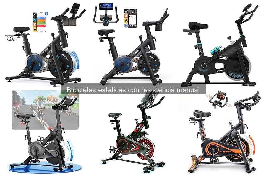 Guía para elegir la bicicleta estática con resistencia manual
