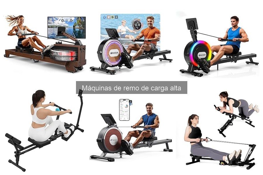 Guía para elegir la mejor máquina de remo de carga alta