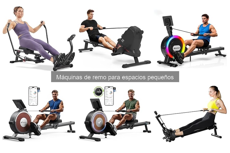 Guía para elegir la mejor máquina de remo para espacios pequeños