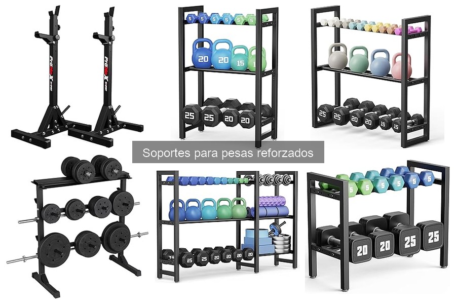 Guía para Elegir Soportes Reforzados para Pesas en Casa