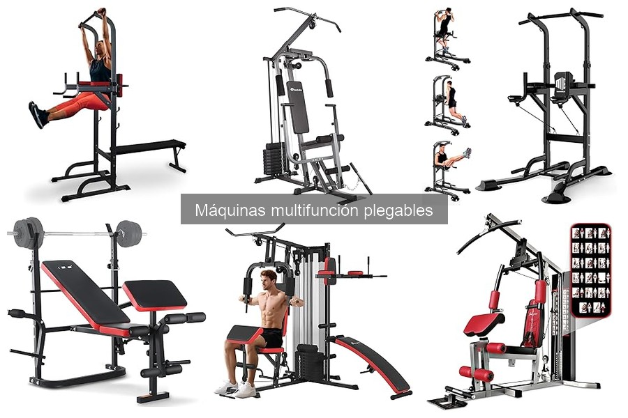 Innovaciones en máquinas multifunción plegables para gimnasio