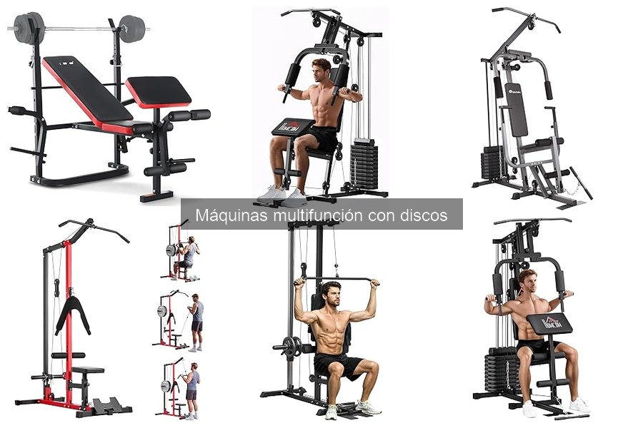 Instalación de máquinas multifunción con discos en casa
