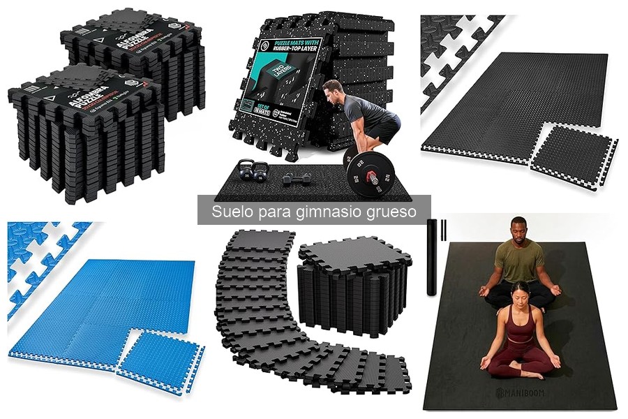 Instrucciones para Instalar Suelo Grueso de Gimnasio en Casa