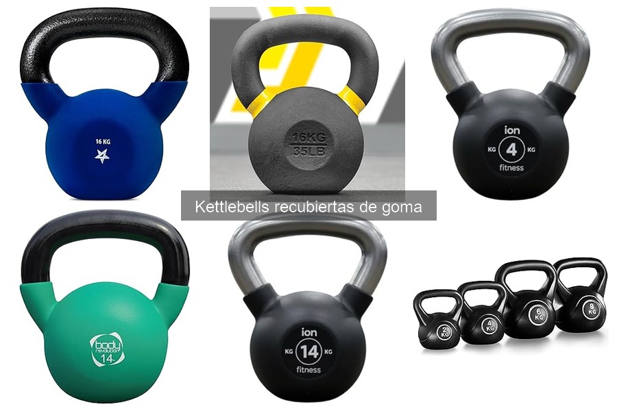 ** Kettlebells recubiertas de goma: ¿buena inversión en casa?