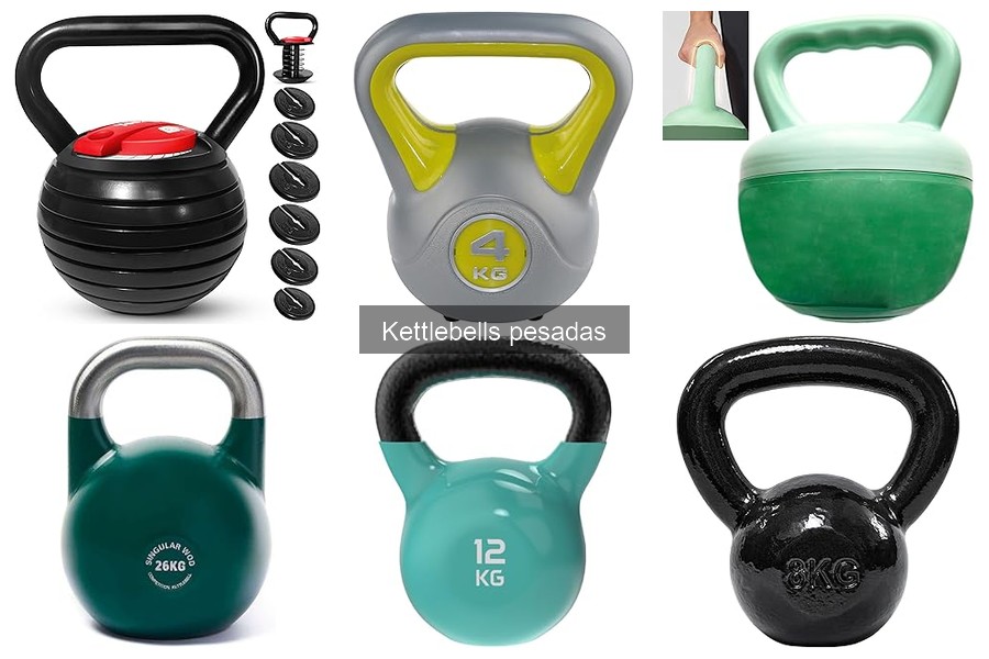 Los mejores ejercicios con kettlebells pesadas para entrenar
