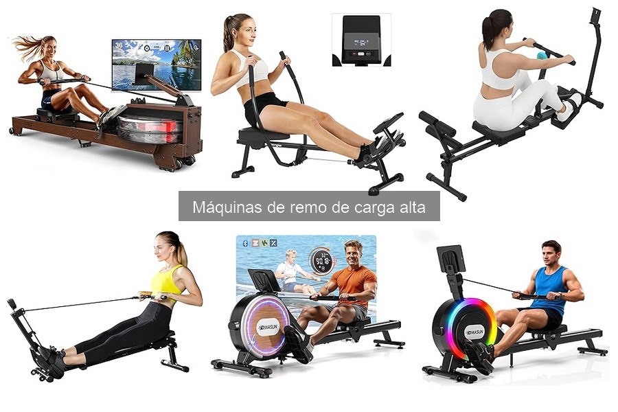 Mantenimiento básico de máquinas de remo de carga alta