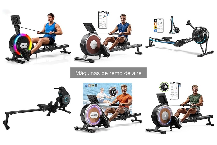 Mantenimiento y cuidado de máquinas de remo de aire
