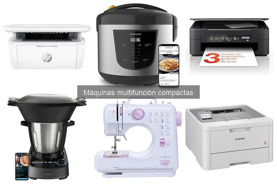 Mantenimiento y cuidados de máquinas multifunción compactas