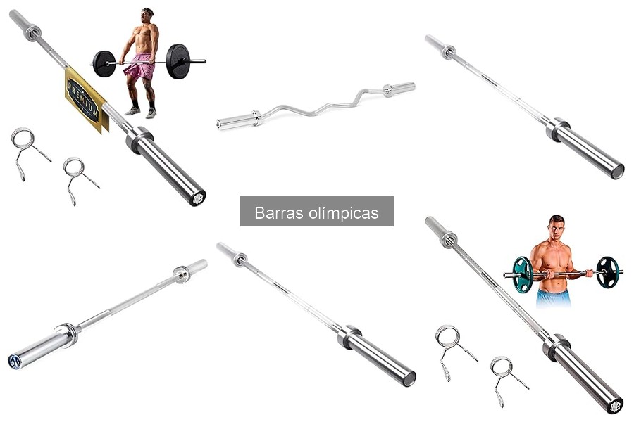 Mantenimiento y limpieza de barras olímpicas para gimnasio