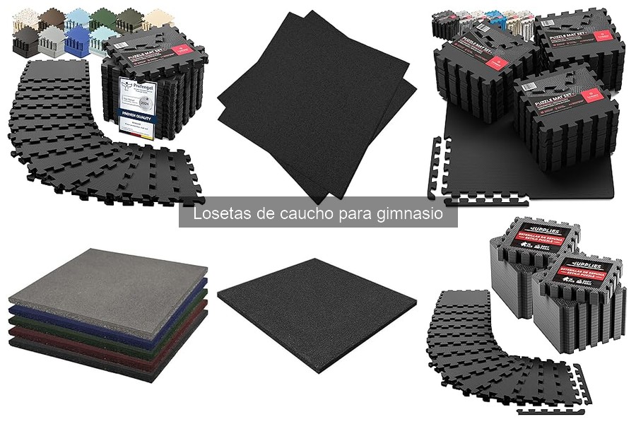 Mantenimiento y Limpieza de Losetas de Caucho para Gimnasio