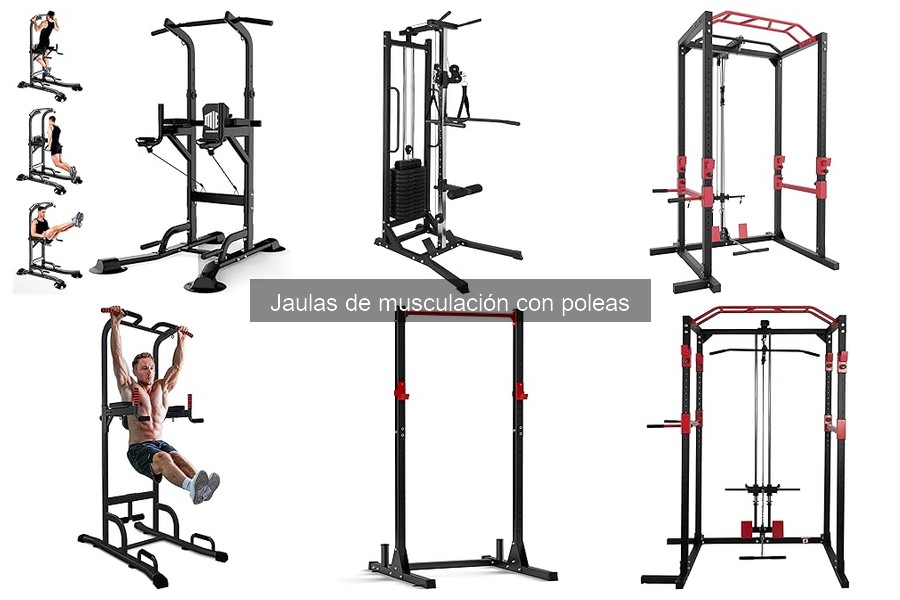 Maximiza tu jaula de musculación con poleas para entrenar
