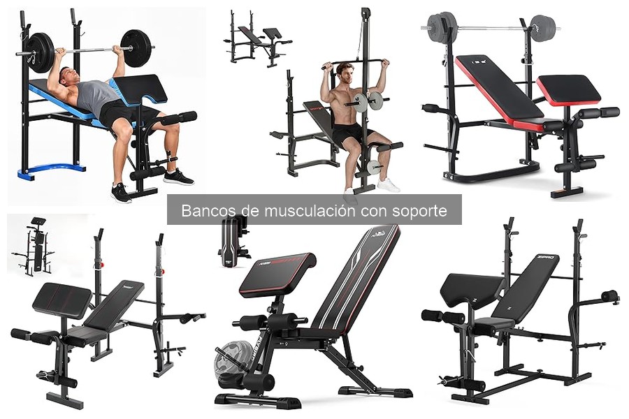 Mejores bancos de musculación con soporte para entrenamientos avanzados