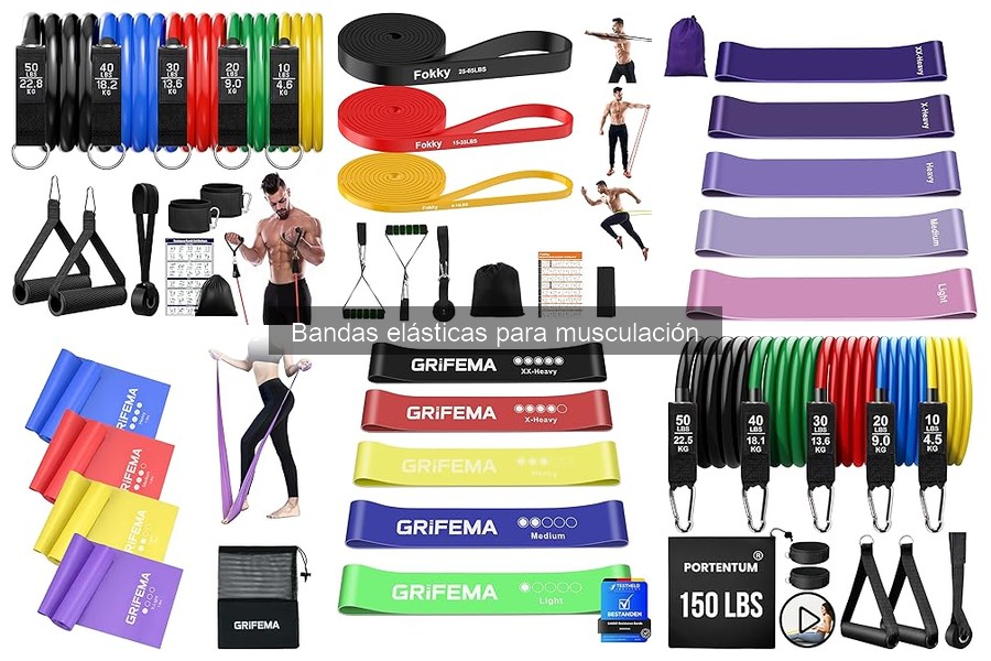 Mejores bandas elásticas para musculación en casa