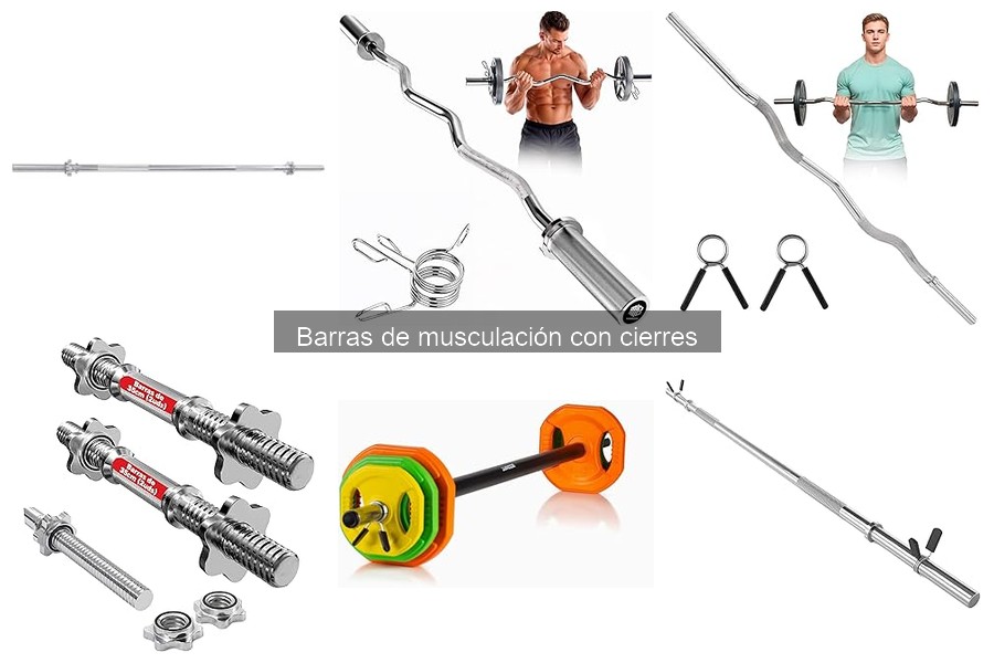 Mejores barras de musculación con cierres para principiantes