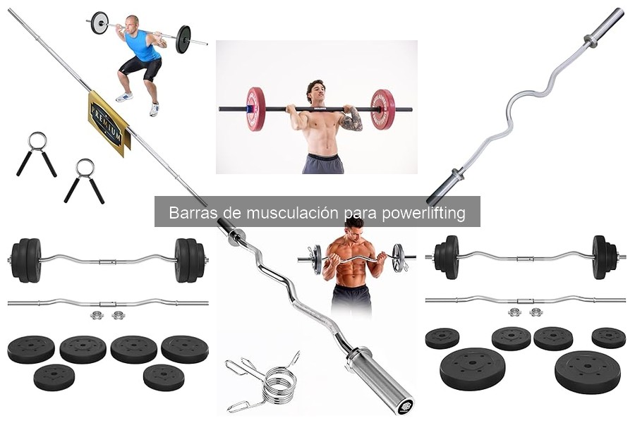Mejores barras de musculación para powerlifting en 2023