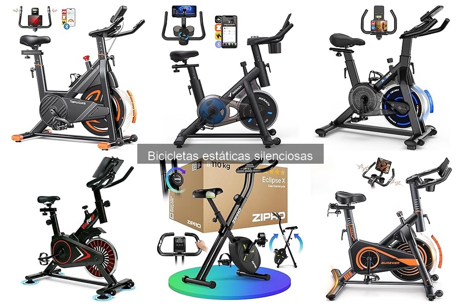 Mejores ciclos de entrenamiento con bicicletas estáticas silenciosas