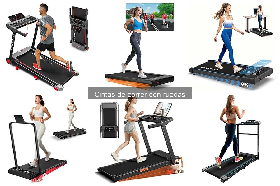 Mejores cintas de correr con ruedas: comparativa y detalles