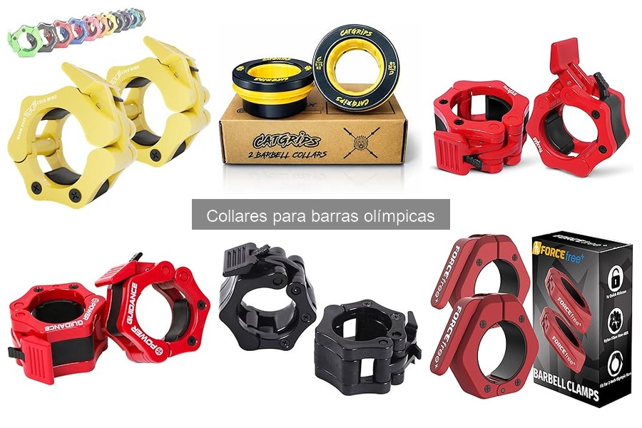 Mejores collares para barras olímpicas: comparativa 2023