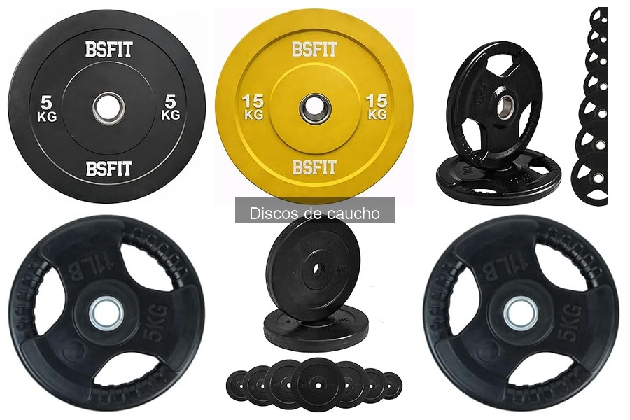 Mejores discos de caucho para entrenamiento en casa