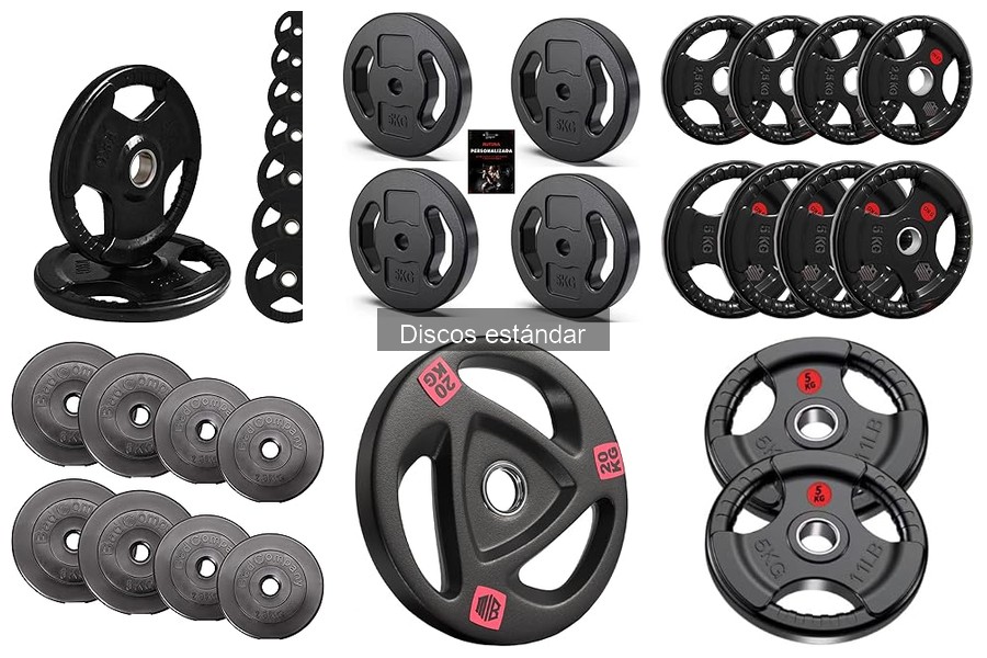 Mejores discos estándar para entrenamiento en casa 2023