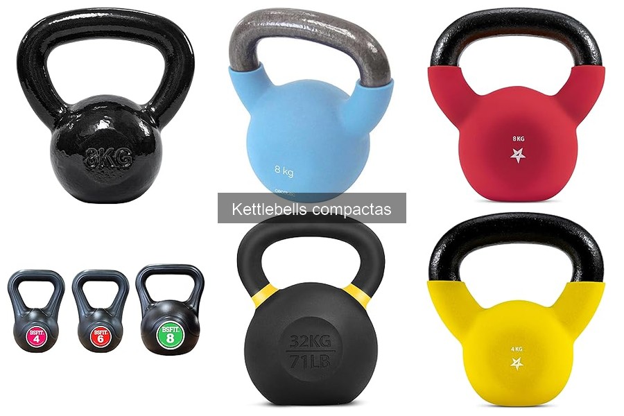 Mejores ejercicios con kettlebells compactas para tu entrenamiento