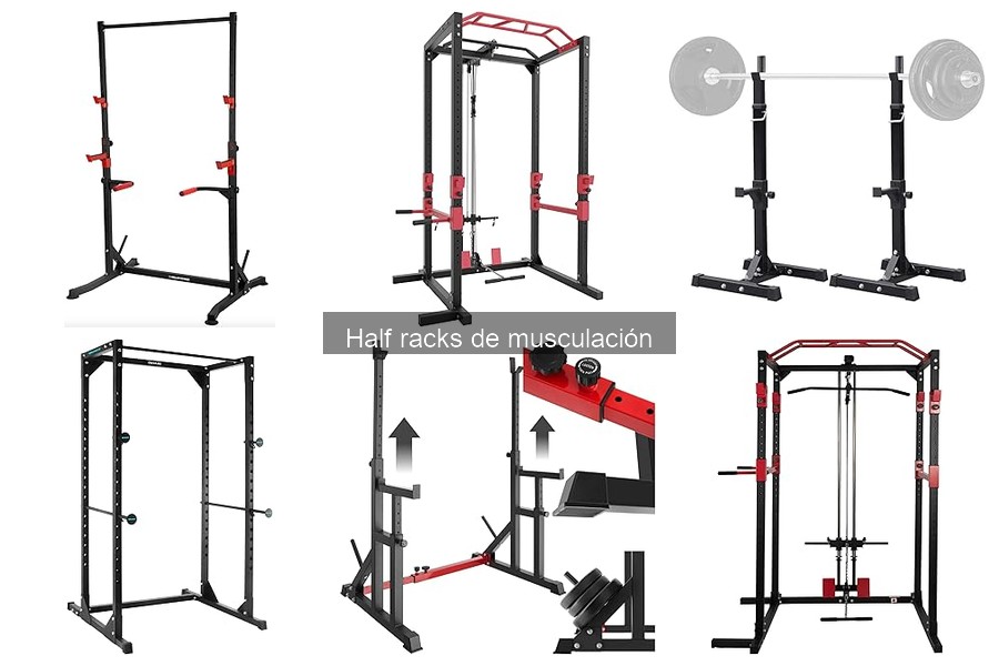 Mejores ejercicios para hacer en un half rack de musculación