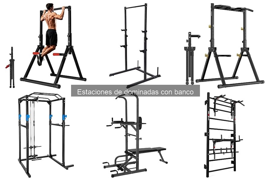 Mejores Estaciones de Dominadas con Banco para Entrenar en Casa