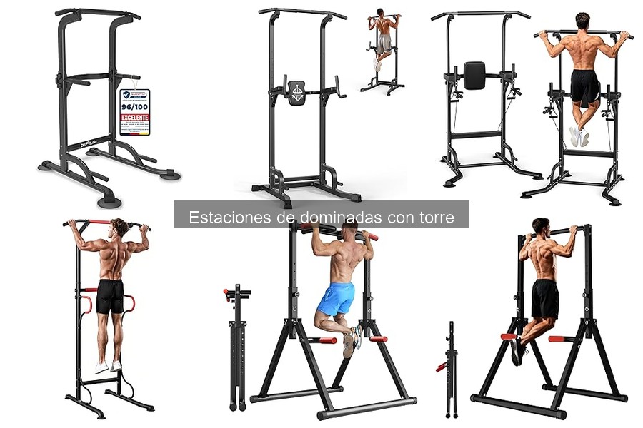 Mejores estaciones de dominadas con torre en Amazon