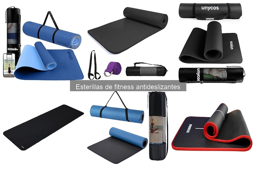 Mejores Esterillas de Fitness Antideslizantes para Principiantes