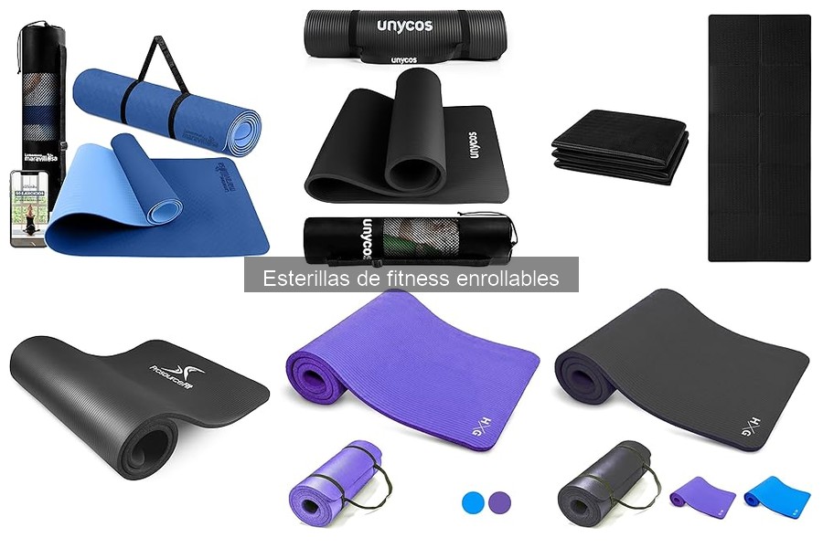 Mejores esterillas de fitness enrollables para principiantes