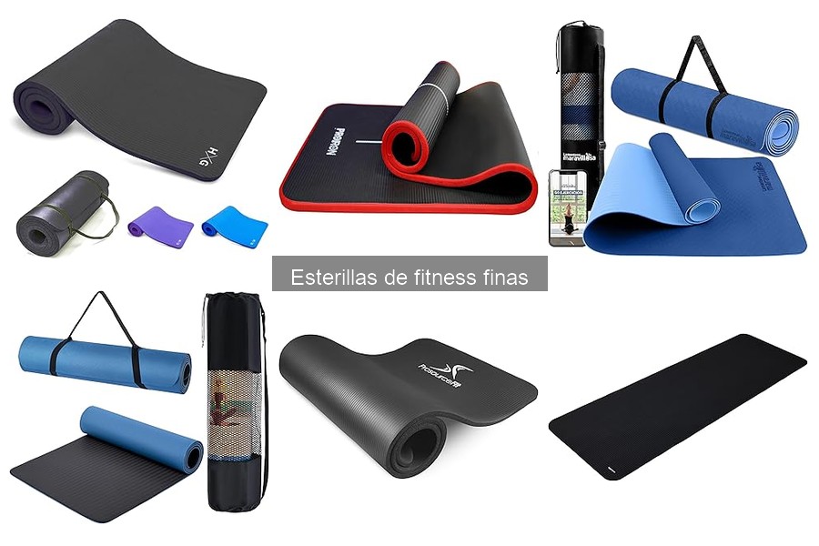 Mejores esterillas de fitness finas para principiantes en 2023