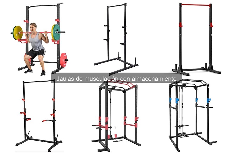 Mejores jaulas de musculación con almacenamiento para principiantes
