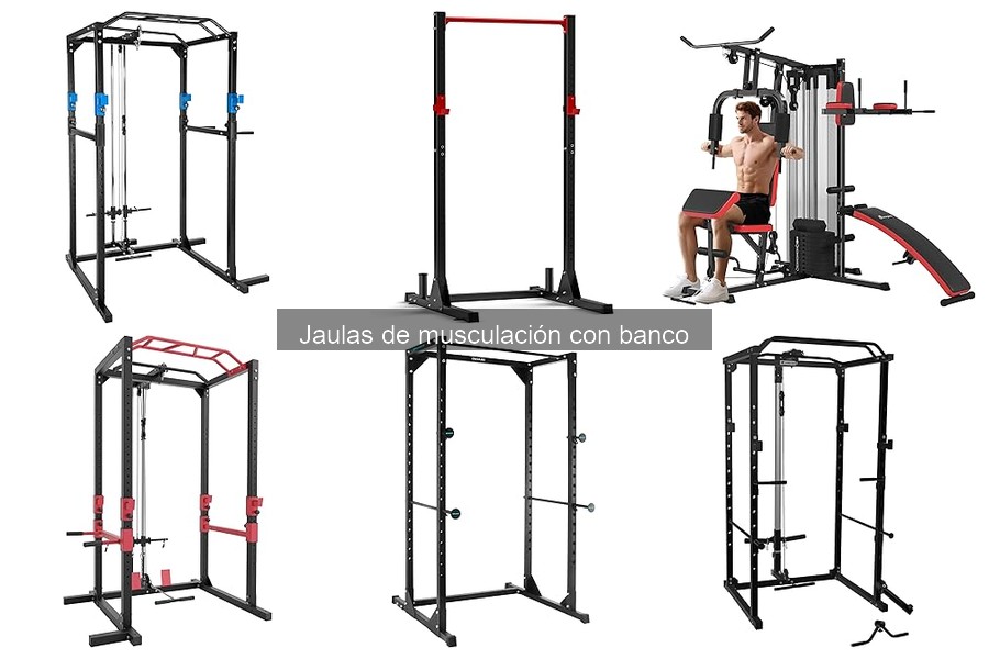 Mejores jaulas de musculación con banco para principiantes